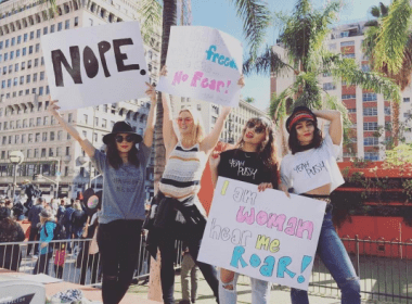 Celebrities support the Women's March on Washington