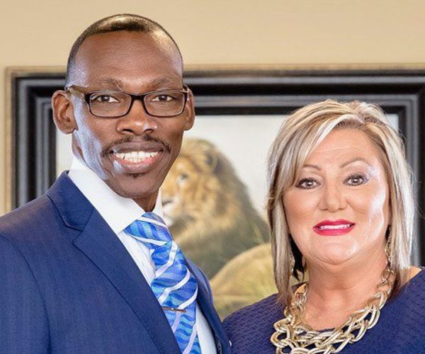 Bishop Stephen A. Davis and wife Darlene Davis (Photo Credit: New Birth Missionary Baptist Church) 