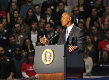 Obama's farewell, shed a tear