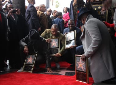 New Edition gets star on Hollywood Walk of Fame