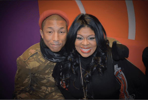 Pharrell Williams and Kim Burrell (Instagram: @kimburrelllove)