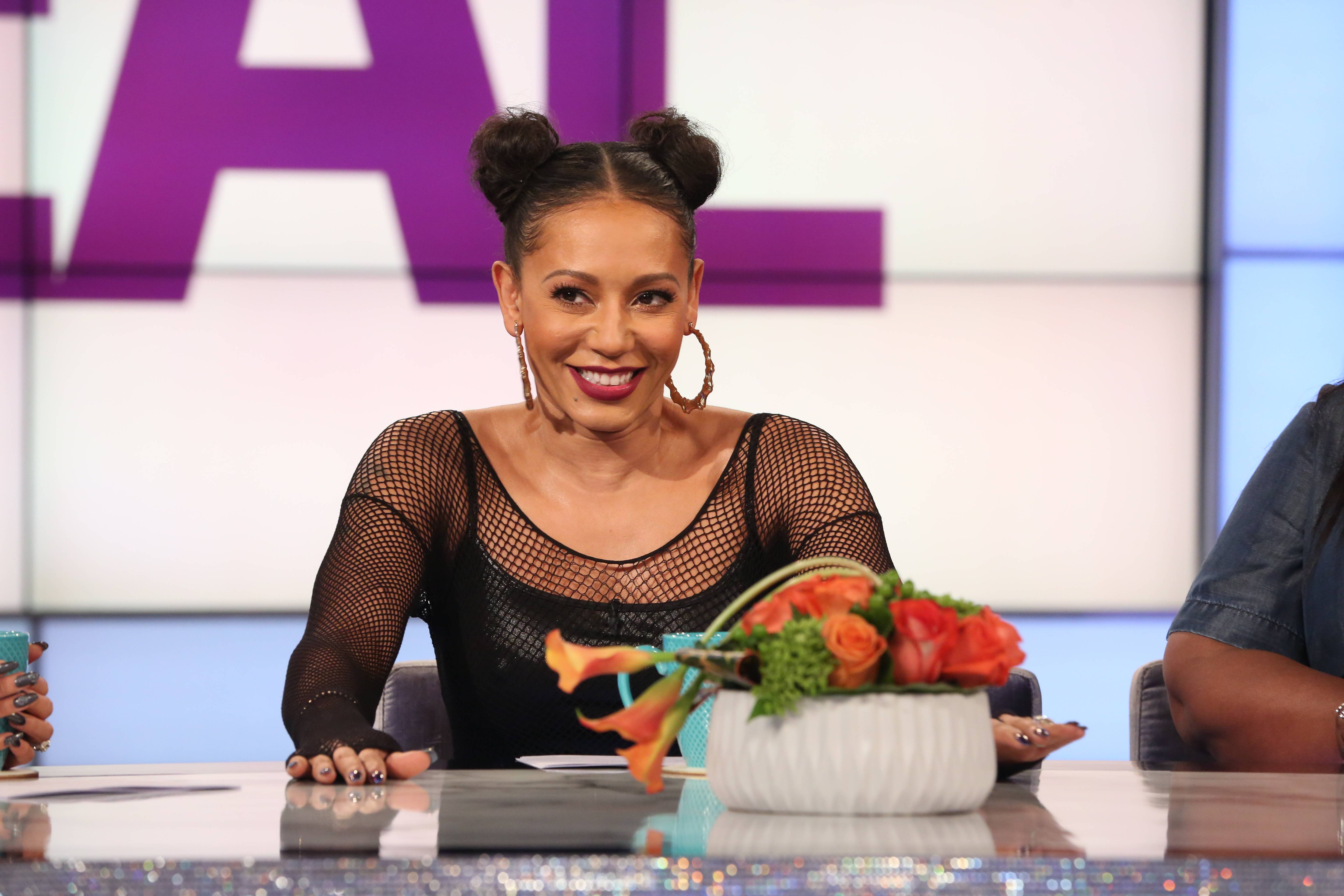 Mel B Shares Her Cleavage Secret - Rolling Out