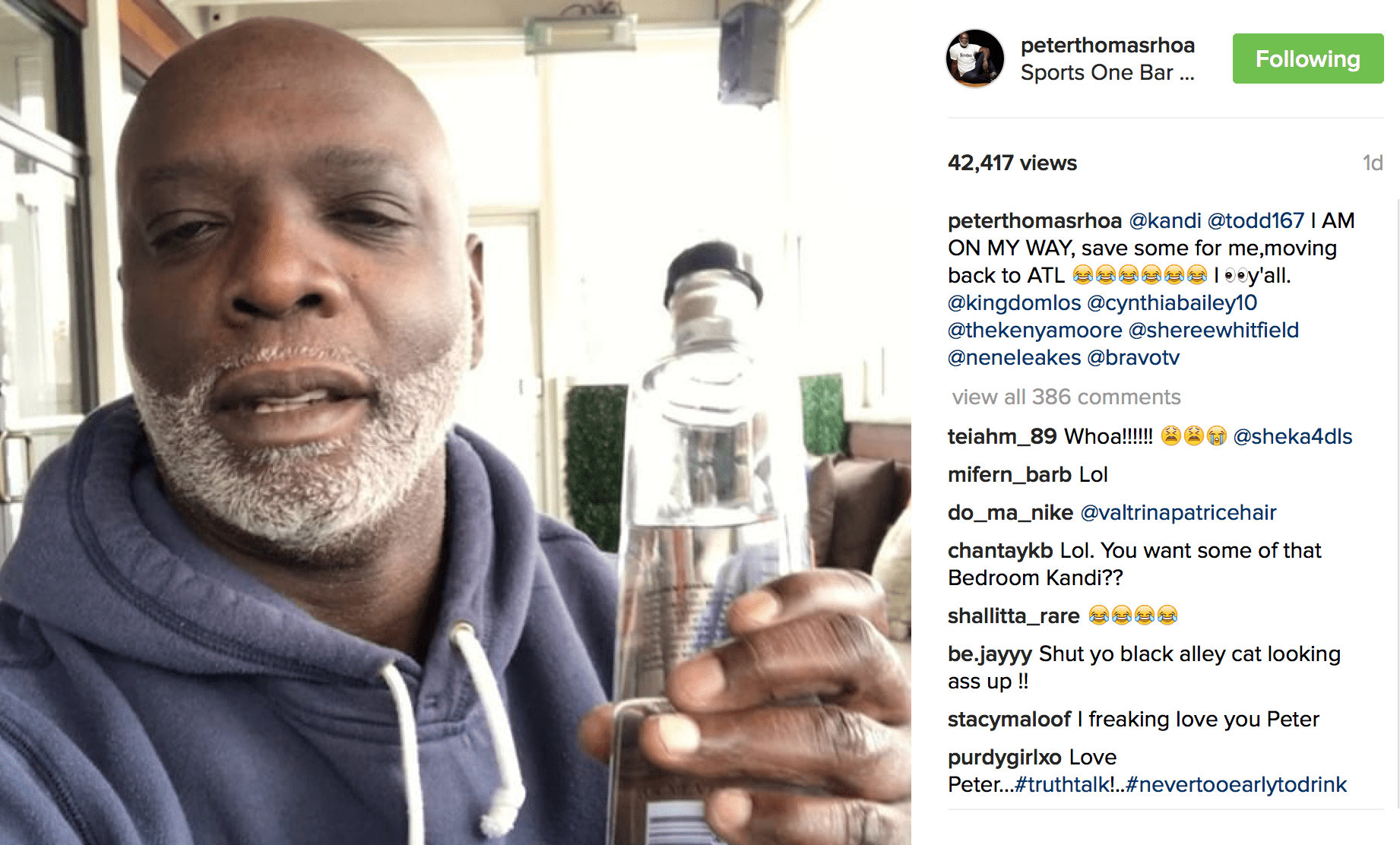 Peter Thomas - @Peterthomasrhoa IG