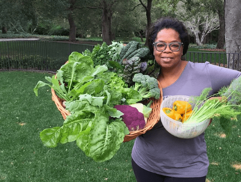 Find out how Oprah shed 42 pounds before the new year