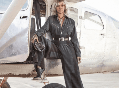 Rihanna pays tribute to Amelia Earhart in high-fashion photo shoot