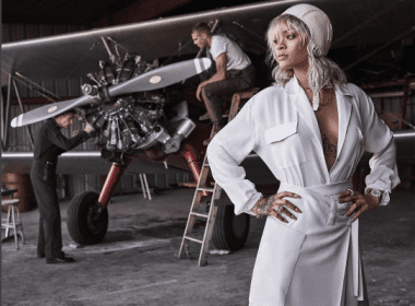 Rihanna pays tribute to Amelia Earhart in high-fashion photo shoot