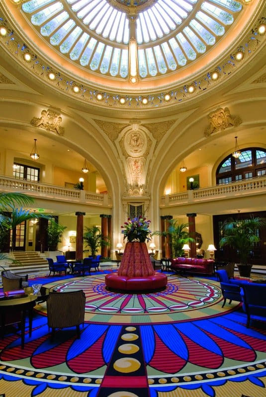 The Battle House Renaissance hotel atrium