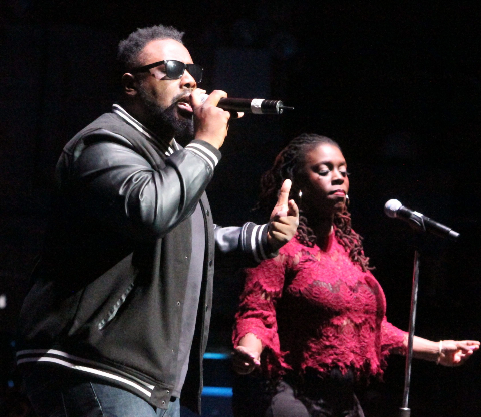 Foreign Exchange at Nu Soul Revival Tour at The Beacon Theatre in New York on Saturday, Feb. 18. 2017. (Photo by Dave Goodson for Steed Media Service)