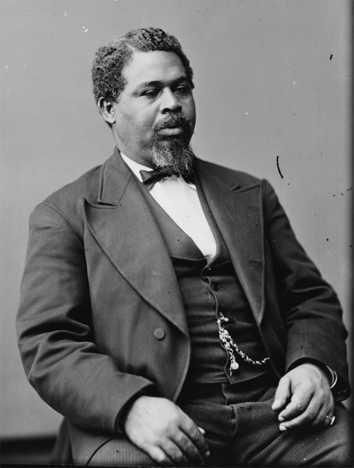 Robert Smalls, S.C. M.C. Born in Beaufort, SC, April 1839. (Photo Source:Library of Congress, prints and photographs division).