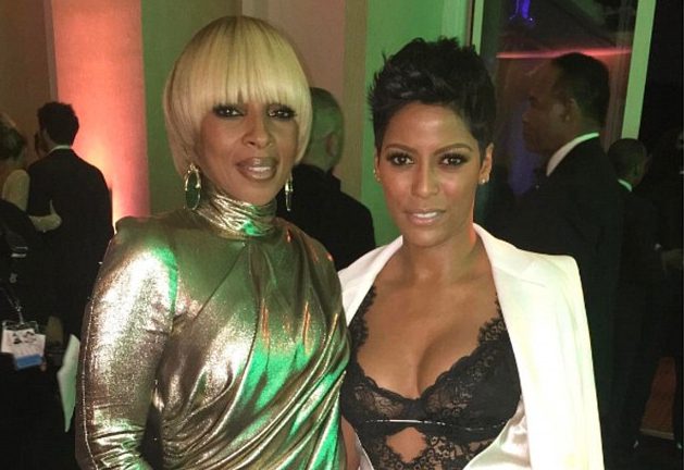 Mary J. Blige and Tamron Hall Photo Credit: IG @TamronHall