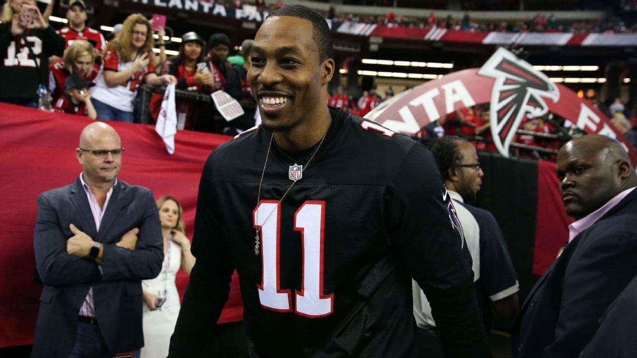 Must-see: Did Patriots fan Dwight Howard pick against his hometown Falcons?