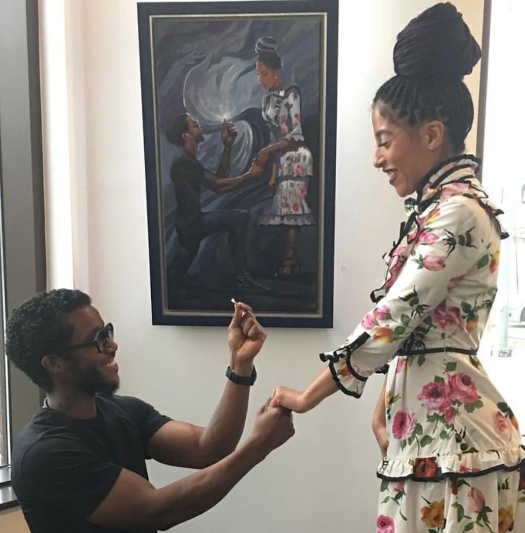 Choreographer Aakomon Jones pops the question, raises the bar