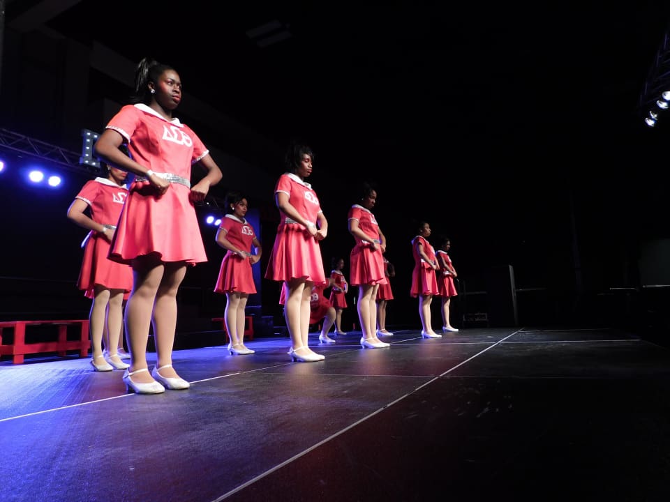 Delta Sigma Theta Sorority step team (Photo credit: Quintin Mozee)