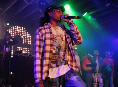 2K fans line up at SXSW for The Migos to perform trap anthem 'Bad and Boujee'