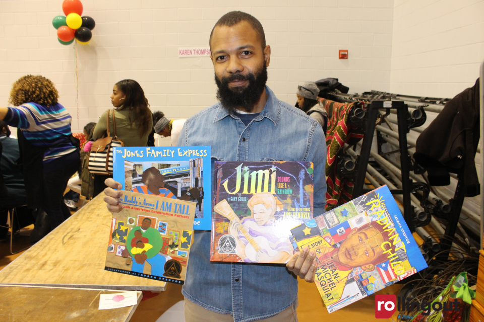 Caldecott Medal winner Javaka Steptoe likens his writing to music