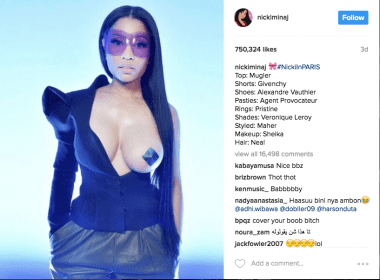 #NickiInParis: Nigerian porn star AfroCandy threatens to sue Instagram