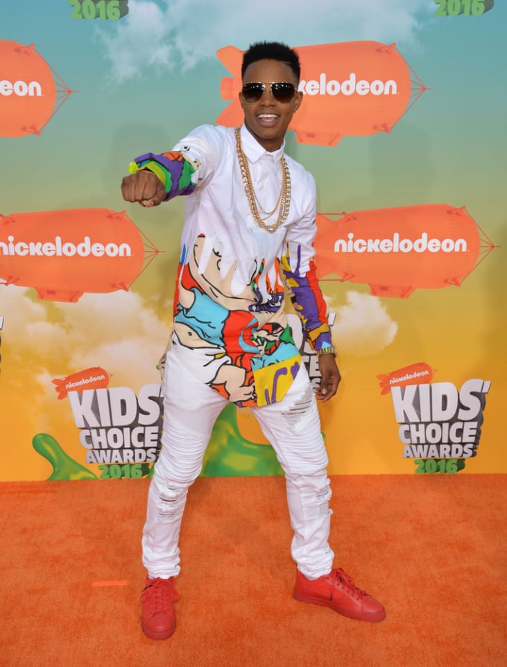 LOS ANGELES, CA - MARCH 12, 2016: Musician Silento at the 2016 Kids' Choice Awards at The Forum, Los Angeles. (Photo Credit: Featureflash Photo Agency)