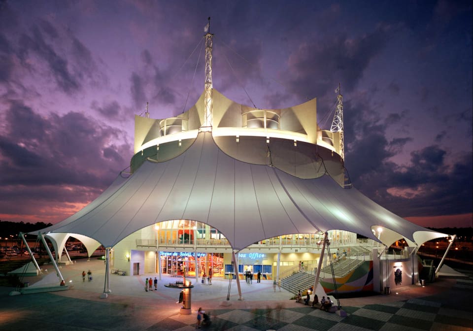 La Nouba Tent Disney Springs Florida