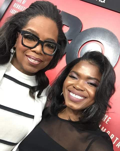 Oprah Winfrey and Kyanna Simone Simpson (Photo Credit: Kyanna Simpson)