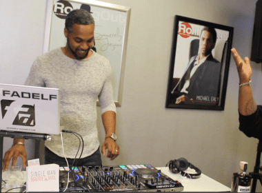 Antonio Reid Jr. kicks off 'rolling out' music lounge's 1st live lunch