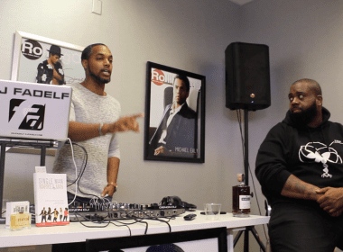 Antonio Reid Jr. kicks off 'rolling out' music lounge's 1st live lunch