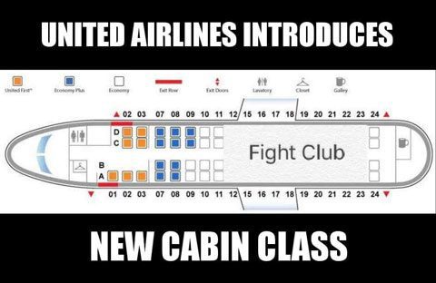United Airlines Twitter MEME (Image Source: Twitter/ Richard Pacheco‏ @RIPacheco79)