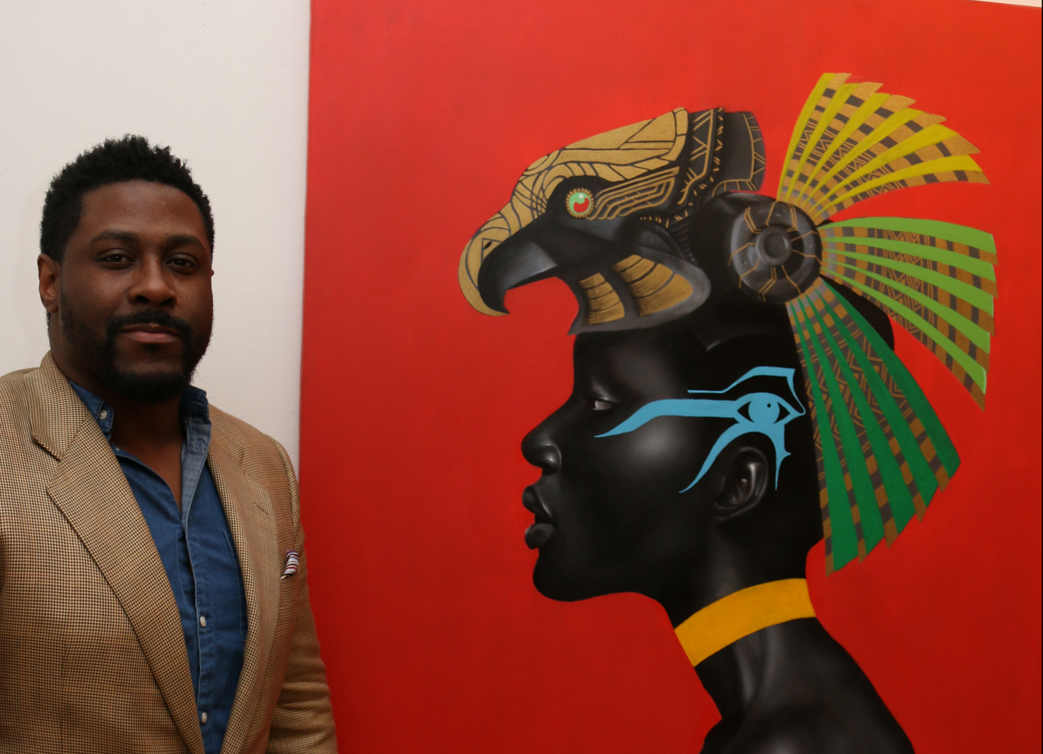 James Nelson Afro-Lution at Nych Gallery in Chicago
