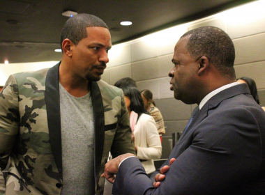 Hill Harper, Laz Alonso show support at HBCU Retool Your School ceremony