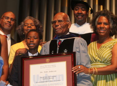 Morehouse College's Dr. Tobe Johnson bestowed professor emeritus, Vulcan Award