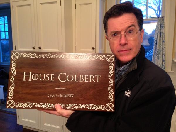 Stephen 'Colbert. (Twitter - @Stephen_Colbert) 
