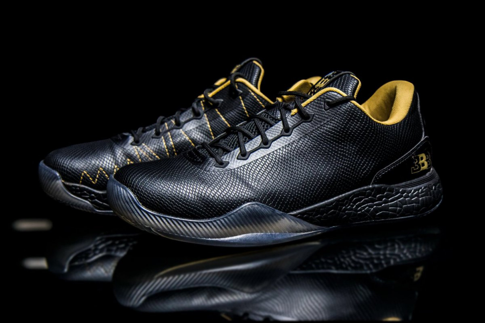 (Photo from @bigballerbrand/ Twitter) Lonzo Ball's debut shoe, ZO2: PRIME, is available online for $495.