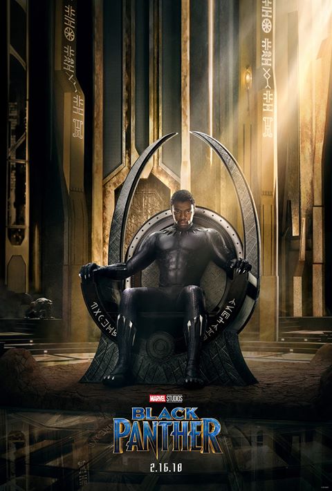 Movie poster and teaser trailer released for 'Black Panther'
