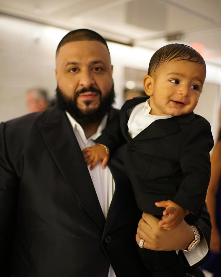 DJ Khaled and Asahd Khaled