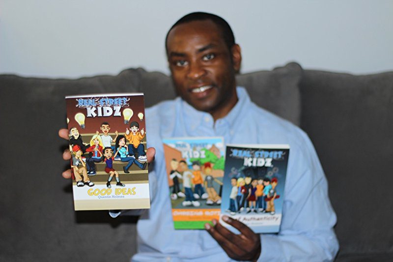 Quentin Holmes empowers youth with multicultural book series 'Real Street Kidz'