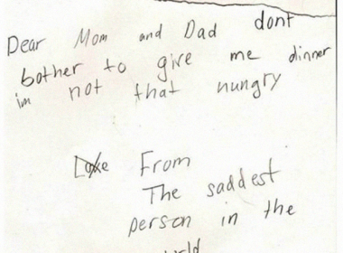 The funniest notes written by kids, vol. 1