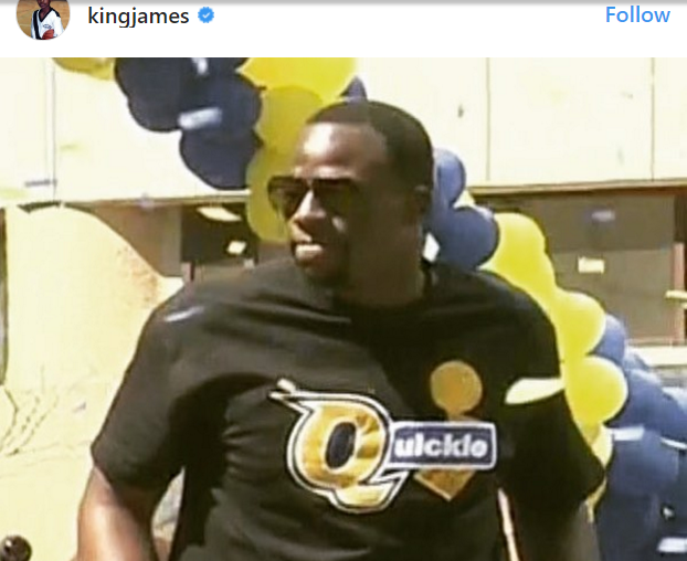 Draymond Green and LeBron James exchange insults