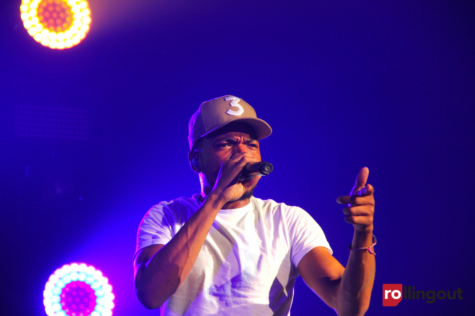 Chance the Rapper tells London fans they were the 'coolest crowd'