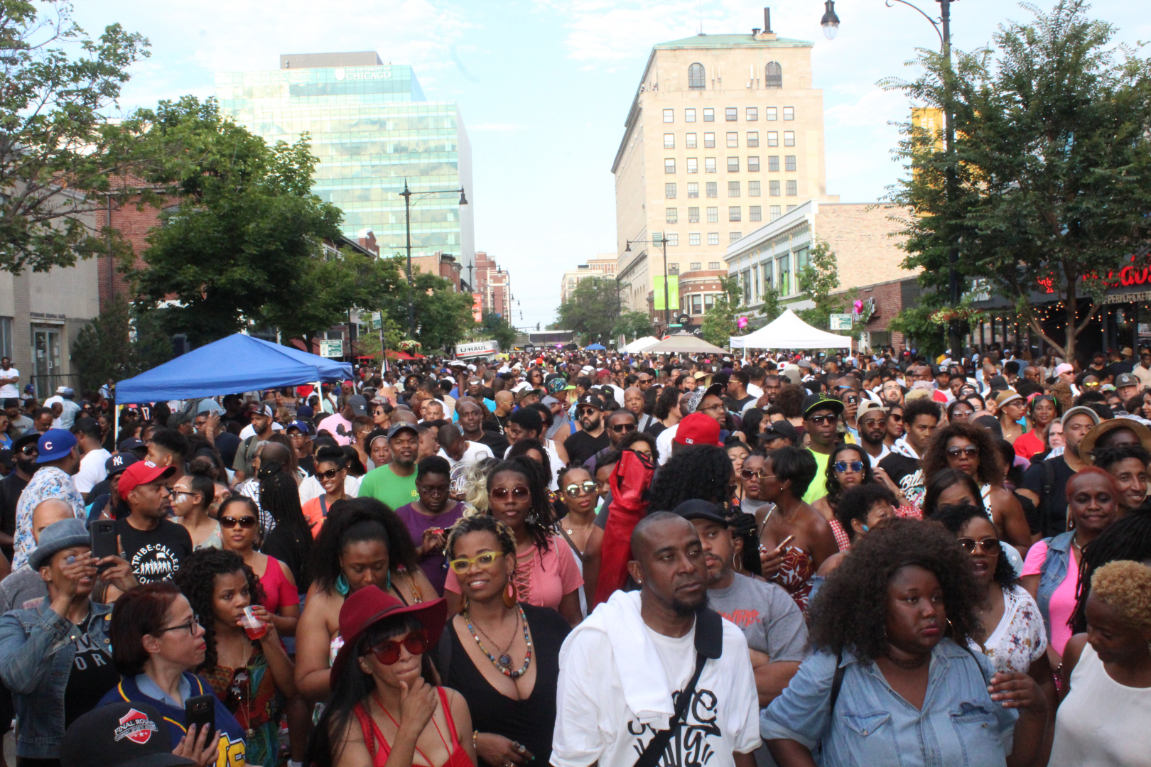 black people block party