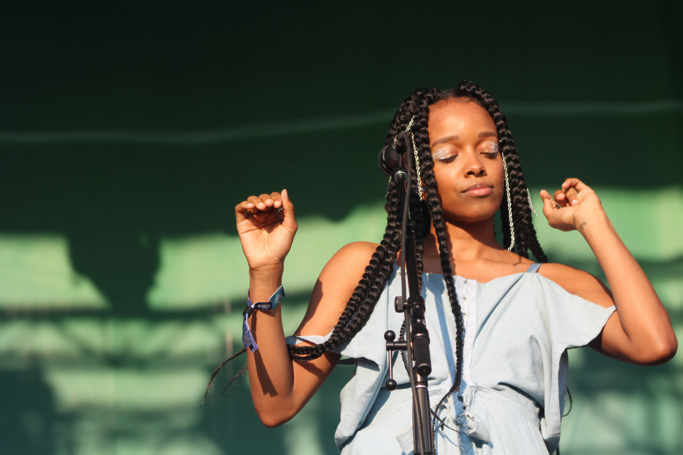 Singer Jamila Woods seizes her moment at Pitchfork