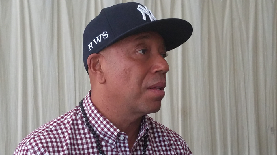 Russell Simmons discusses the documentary Romeo Is Bleeding (Photo by Derrel Jazz Johnson for Steed Media Service)