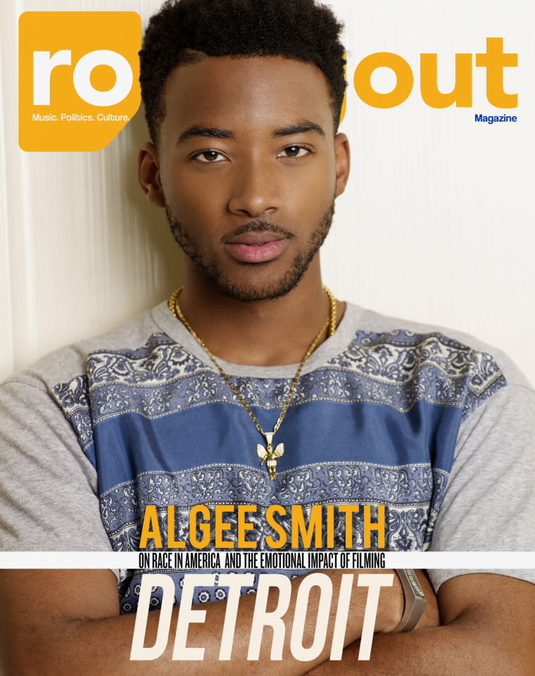 Algee Smith on race in America and the emotional impact of filming 'Detroit'