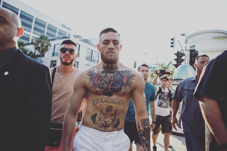 Conor mcgregor button outlet shirt