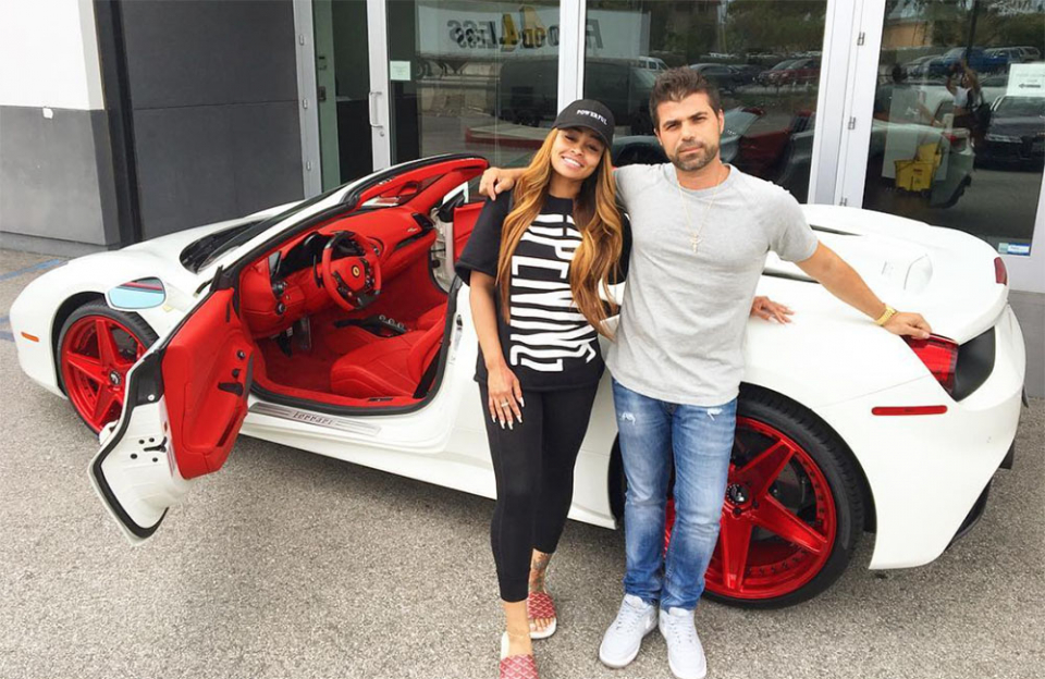 Did Blac Chyna purchase a new Ferrari?