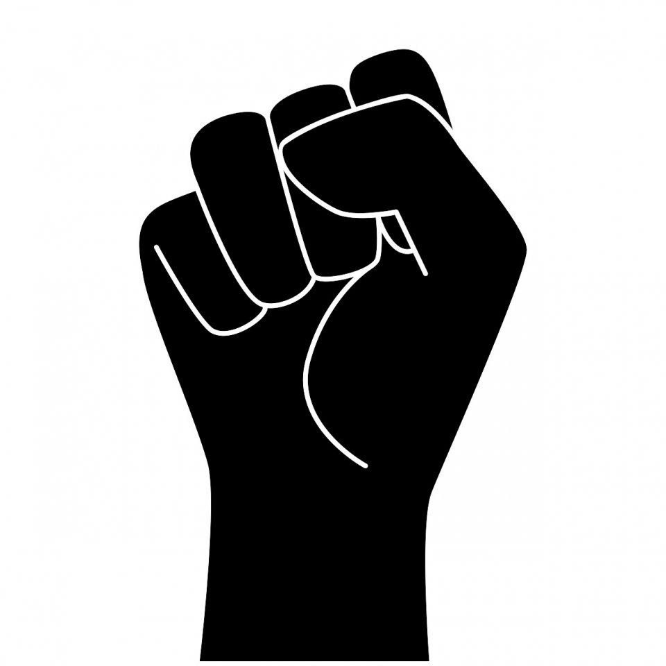 black power fist