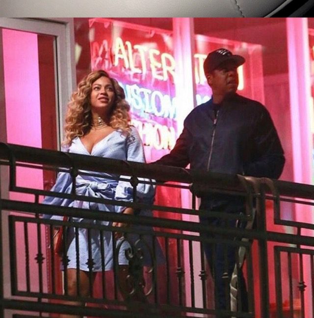 Beyoncé shares photos of date night with Jay-Z