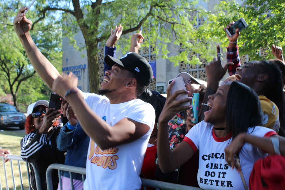 Chance gives away 30K backpacks and tickets at Bud Billiken Day Parade