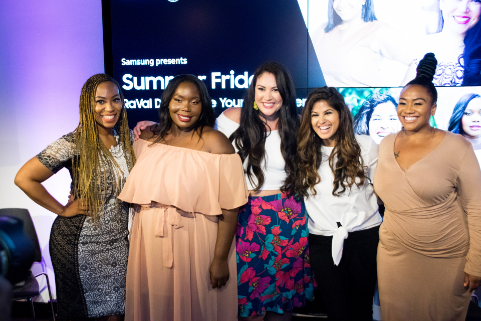 Actress RaVal Davis leads body positive movement with Samsung