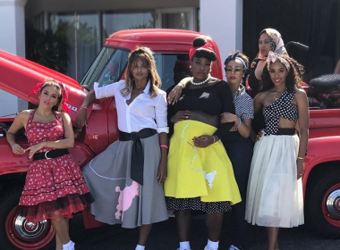 Inside Serena Williams' blast from the past '50s-themed baby shower