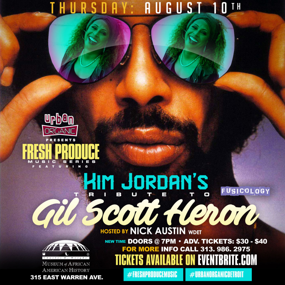 'Fresh Produce Music Series' to honor Gil Scott-Heron with a musical tribute