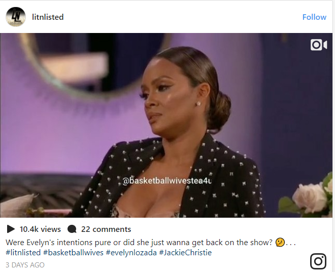 Evelyn Lozada retains pricey keepsake from Carl Cawford